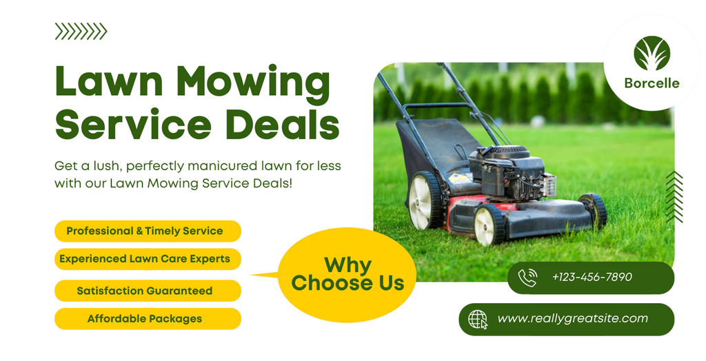 Lawn Care Marketing Bundle (Editable Canva Templates)